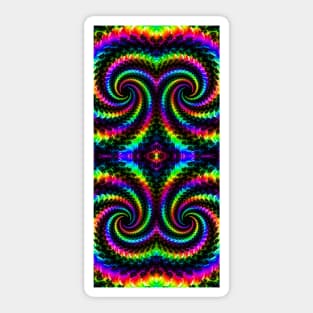 Fractaled Vision Sticker